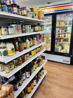 Refrigerated items  at New Morning Natural Foods in Manchester Center
