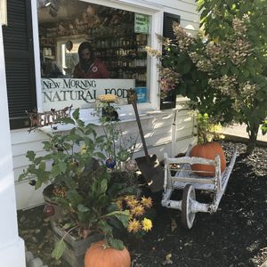 Stocks many Local Vegan Products ~Made with Love~ at New Morning Natural Foods in Manchester Center