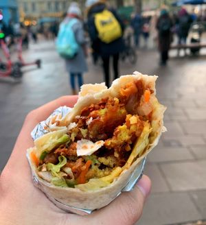 Mixed wrap 👌🏻  at Chai Walla in Bath