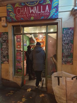 Entrance at Chai Walla in Bath