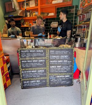 Menu, May 2025 at Chai Walla in Bath