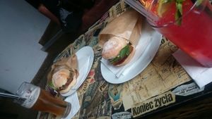 Buły z tempehem  at Niebostan in Lodz