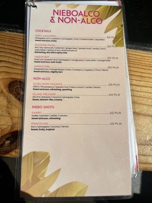 Drinks  at Niebostan in Lodz