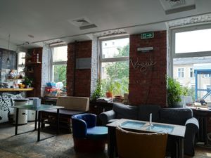 inside at Niebostan in Lodz