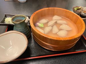 sobagaki at Yabuhan in Otaru