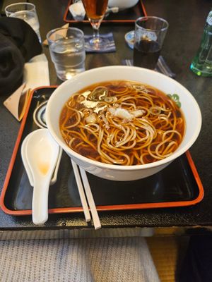 Kake Soba at Yabuhan in Otaru