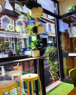 Door at PlantBased Exmouth in Exmouth