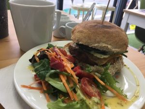 Cheeseburger  at PlantBased Exmouth in Exmouth