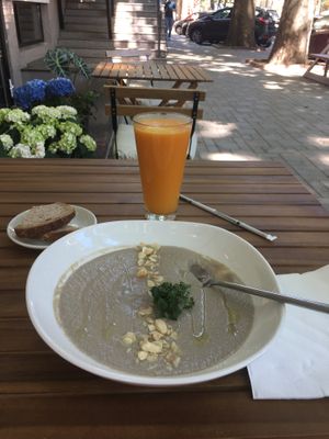   at BIOrganic Raw Cafe in Chisinau