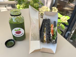   at BIOrganic Raw Cafe in Chisinau