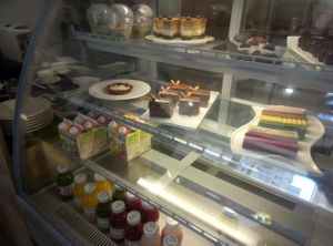 Sweet cake's!  at BIOrganic Raw Cafe in Chisinau