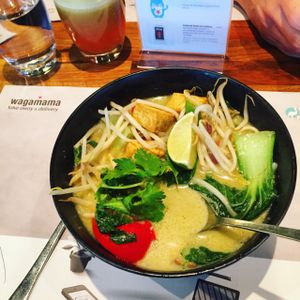 the yasai itame  at Wagamama - Rembrandtplein in Amsterdam