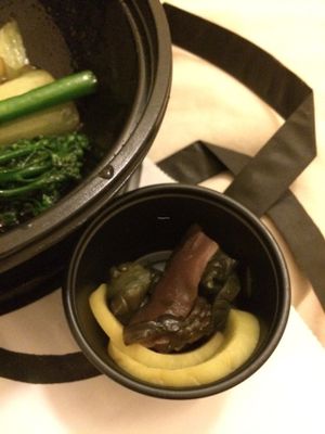 vegatables at Wagamama - Rembrandtplein in Amsterdam