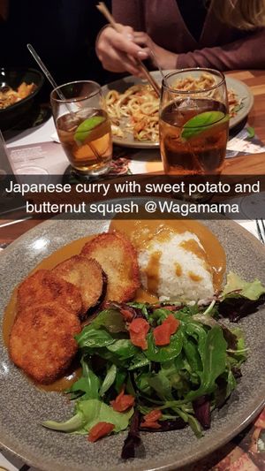 one of the vegan options at Wagamama - Rembrandtplein in Amsterdam