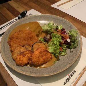yasai katsu curry at Wagamama - Rembrandtplein in Amsterdam