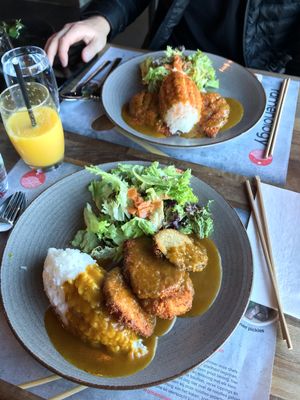 Vegan curry  at Wagamama - Rembrandtplein in Amsterdam