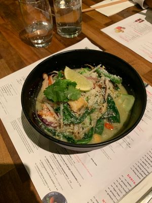 Itame yasai  at Wagamama - Rembrandtplein in Amsterdam