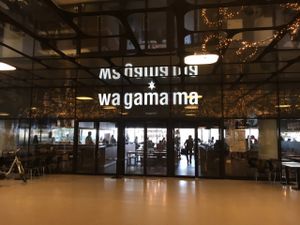 outside  at Wagamama - Central Station in Amsterdam