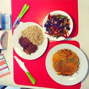 local food at Hotei Fo Cocina Vegeteriana in Montevideo