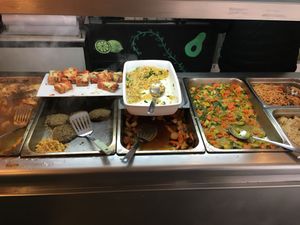 Buffet at Hotei Fo Cocina Vegeteriana in Montevideo