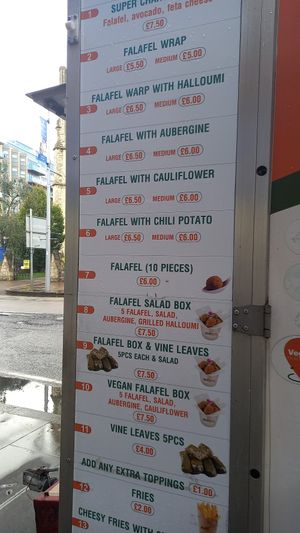  at Yaffa Falafel Box - Food Trailer in West London