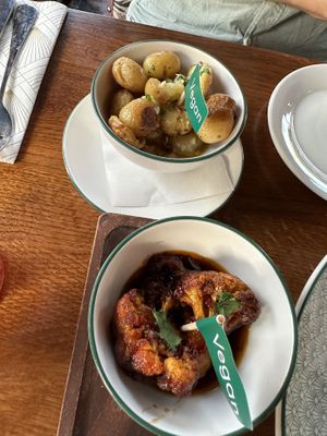 Bang Cauliflower & Potato sides  at The Cosy Club in Taunton