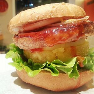 Soy Steak Burger at Kong's Burger - Gaya-daero in Busan