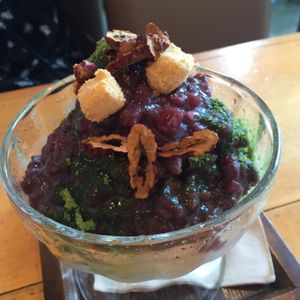 Patbingsoo at Kong's Burger - Gaya-daero in Busan