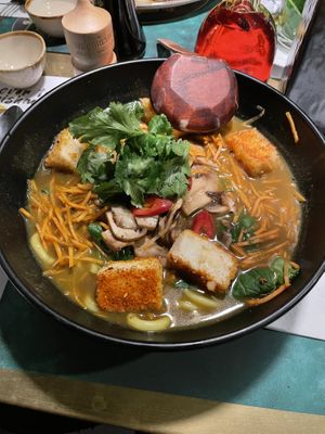Vegan ramen  at Wagamama - Leidseplein in Amsterdam