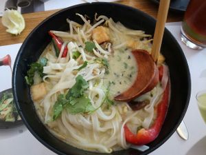 Vegan curry at Wagamama - Leidseplein in Amsterdam