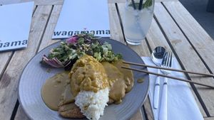 Vegatsu curry   at Wagamama - Zuidplein in Amsterdam