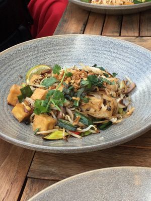 Pad thai at Wagamama in Frederiksberg