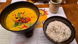 Nikko Curry at Wagamama - Tivoli in Copenhagen