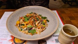 Pad Thai at Wagamama - Tivoli in Copenhagen
