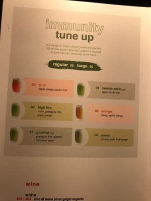 drinks at Wagamama - Tivoli in Copenhagen