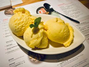 Vegan ice cream at Wagamama - Tivoli in Copenhagen