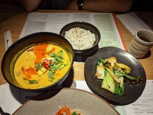 Curry #51 nice and spicy. at Wagamama - Tivoli in Copenhagen