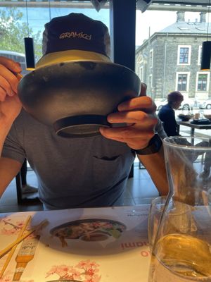 Leaving nothing behind   at Wagamama - Tivoli in Copenhagen