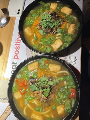 Delisch tofu  at Wagamama - Tivoli in Copenhagen