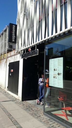 Wagamama - seen from the street  at Wagamama - Tivoli in Copenhagen