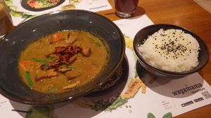 Yasai surrendra at Wagamama - Tivoli in Copenhagen