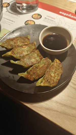 Gyoza at Wagamama - Tivoli in Copenhagen