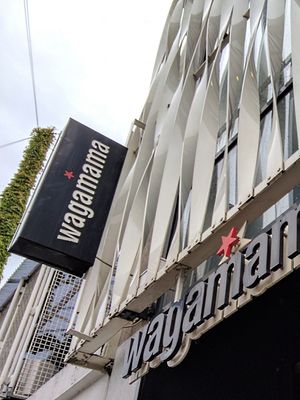 Yum factor 10 at Wagamama - Tivoli in Copenhagen