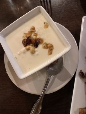 Rice pudding  at Taaza Indian Cuisine in Roanoke