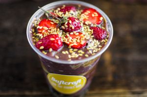 2 different Acai bowls at Saftcraft in Frankfurt