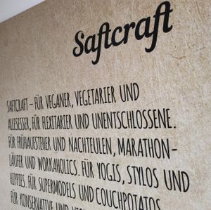 outside at Saftcraft in Frankfurt