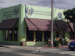 Outside at RAWvolution in Santa Monica