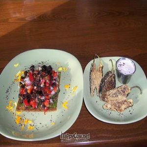 Two side dishes. at RAWvolution in Santa Monica