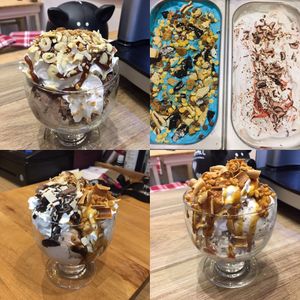 Hausgemachtes Eis at Marla & Mathilda's Genusswerkstatt in Ludenscheid