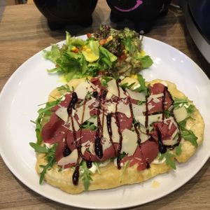 Langos at Marla & Mathilda's Genusswerkstatt in Ludenscheid